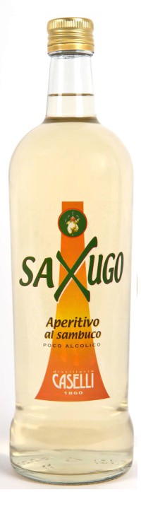 Aperitivo Saxugo 13% - 1lt bottle (elderflower liqueur)