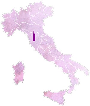 Toscana map