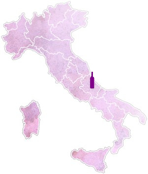 Abruzzo map