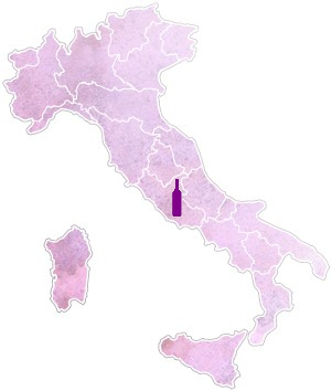 Lazio map