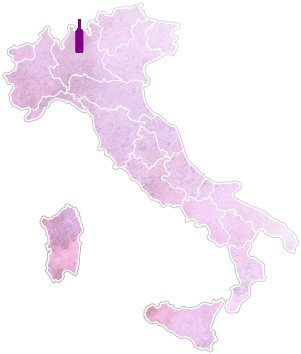 Lombardia map